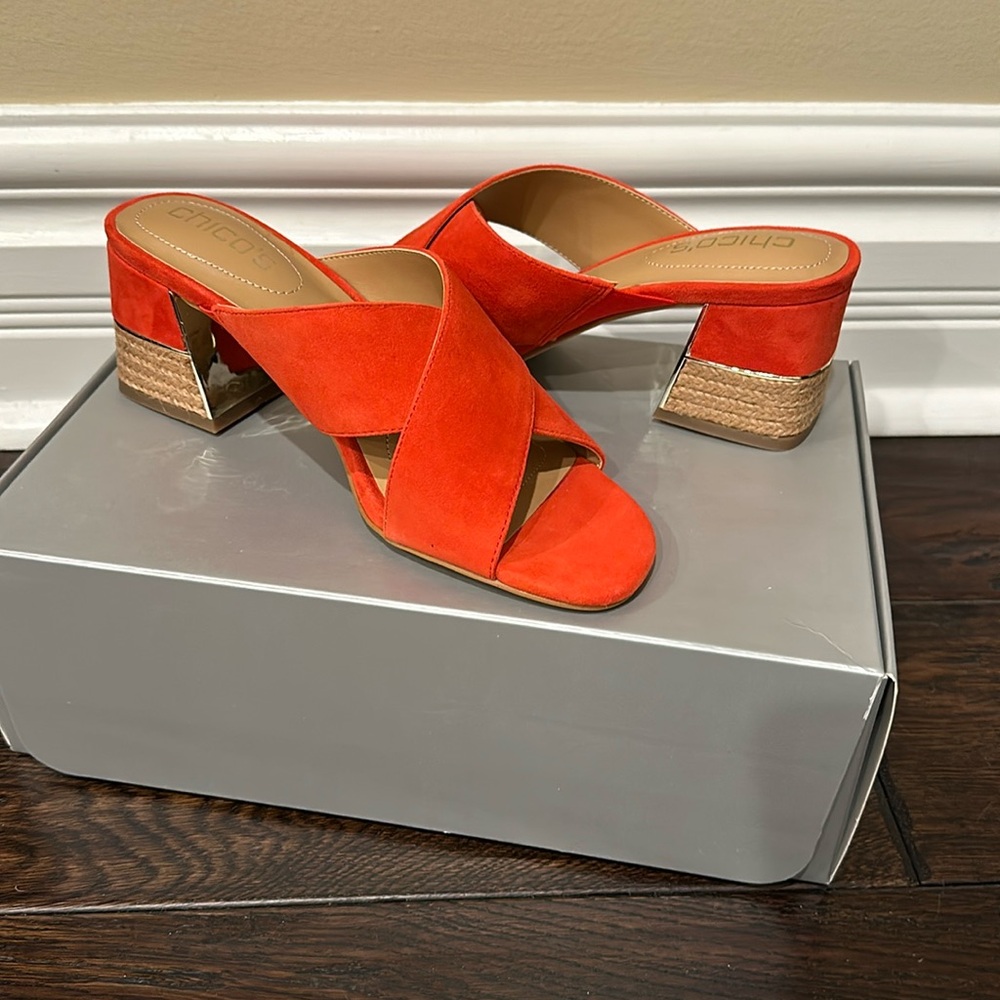Chico’s “Valeri” Suede Sandals